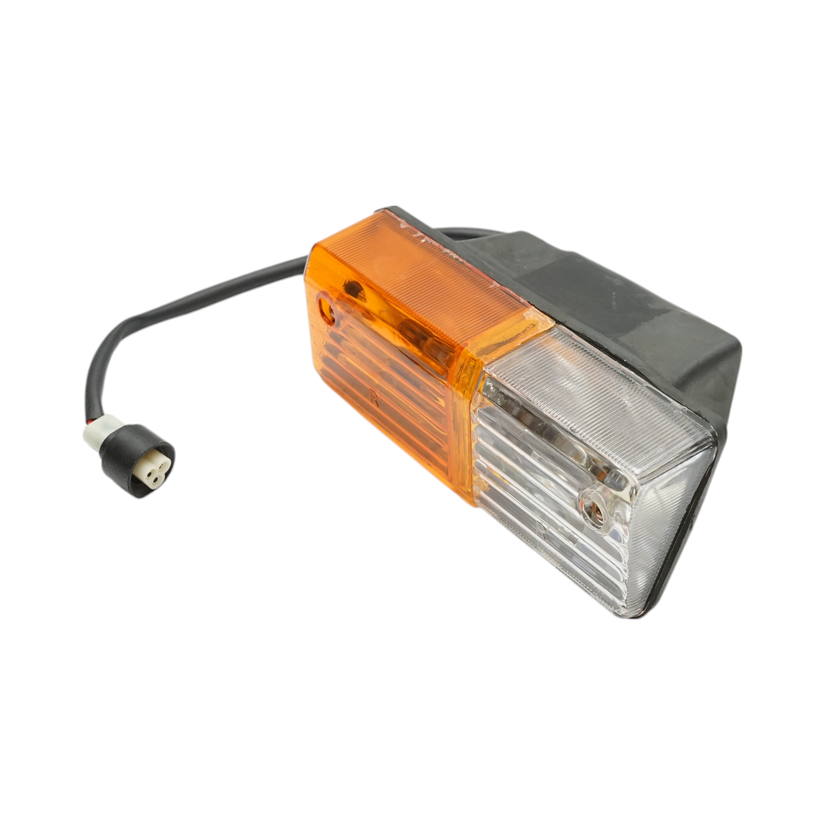 Lampa semnalizare dreapta fata Fiat, Massey Ferguson, Landini, Case IH 12V/5W, 160x60mm cod OEM 5124111, 5124113, 87569358, 9958319, 4997265, 4999859, SF4999859, 1425884M93, VPM3633, 400481AA - imagine 3