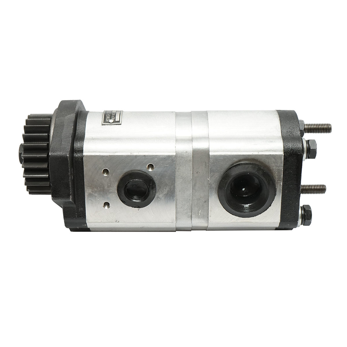 Pompa hidraulica dubla John Deere cod OEM RE223233, B67475, RE227447 - imagine 3