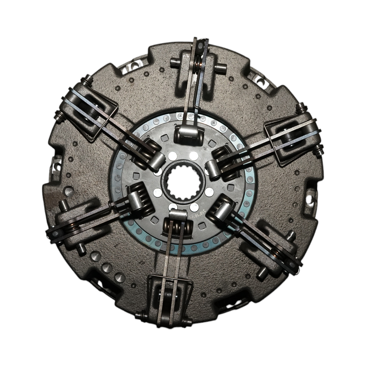 Ambreiaj asamblat John Deere seria 1200, 6000B, 6000D, 6003 Z=16 310mm cod OEM SJ40295, SJ16516, RE228952 - imagine 4
