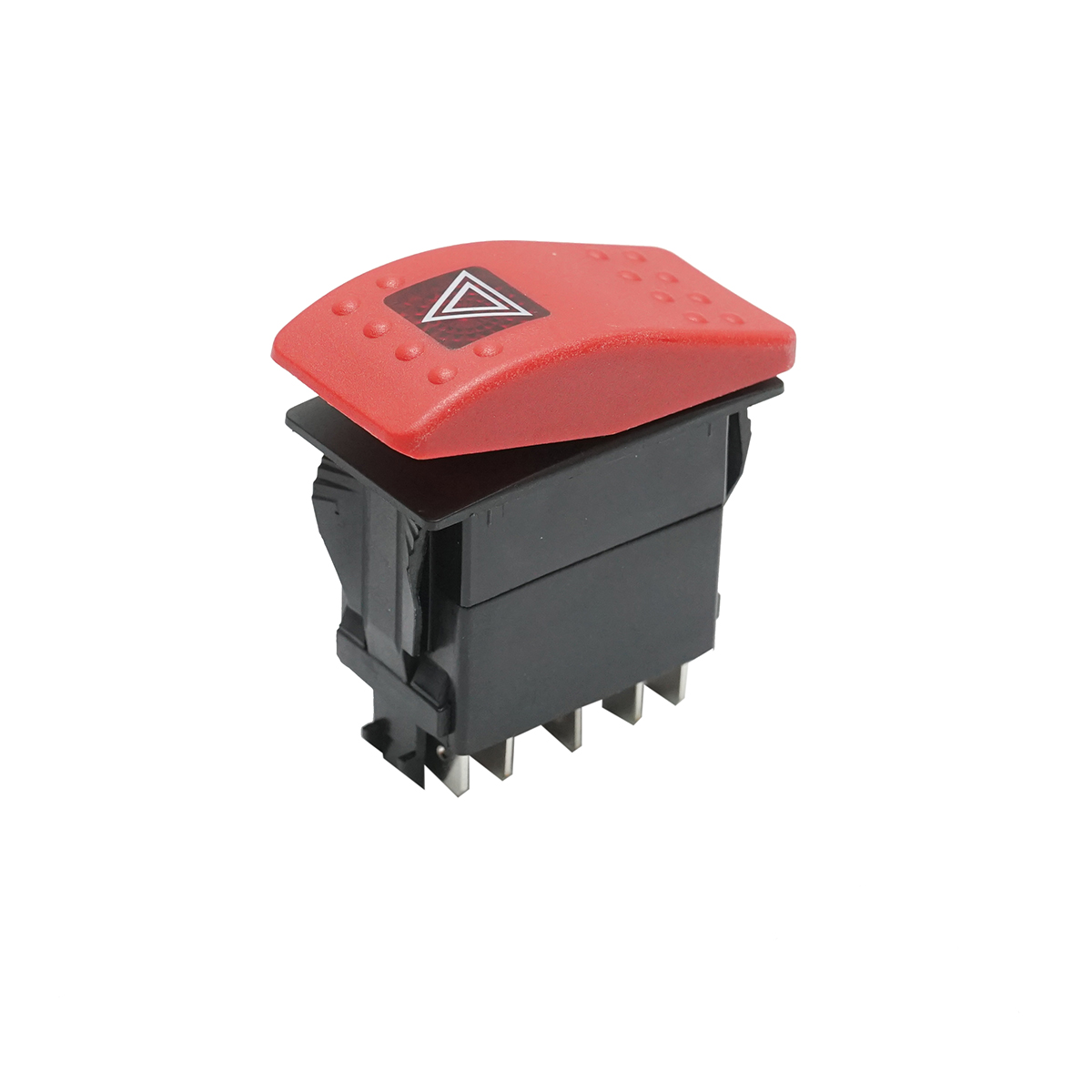 Intrerupator avarii 12V, 6 pini JCB 3CX, 4CX cod OEM 701/60003, 115/B50015 - imagine 5