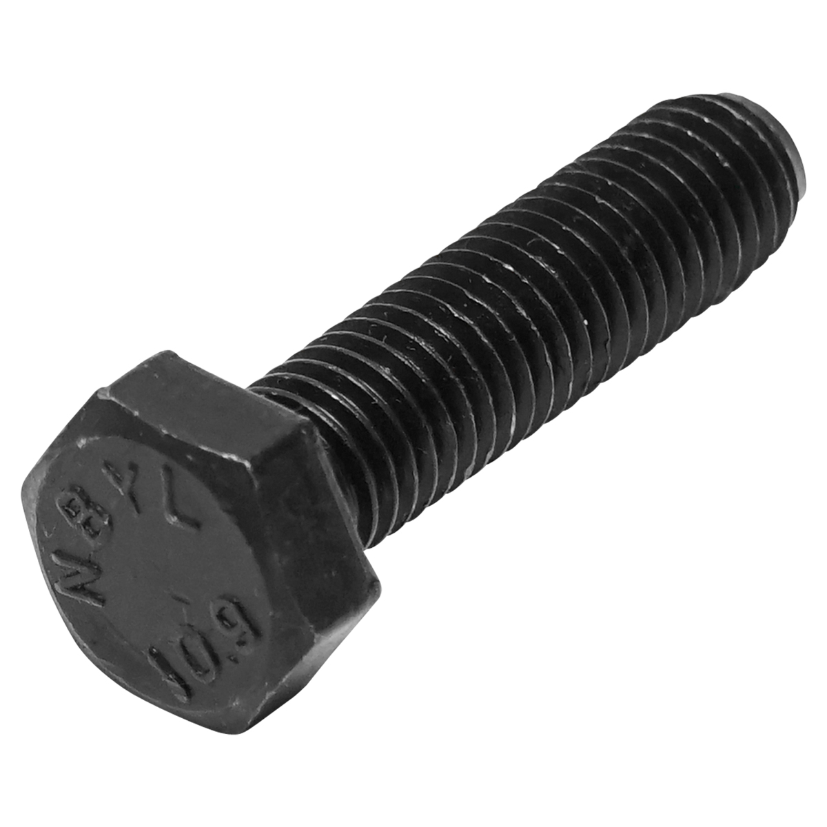 Surub negru cu cap hexagonal DIN 933 M10x40 G10.9 100 buc/punga - imagine 3