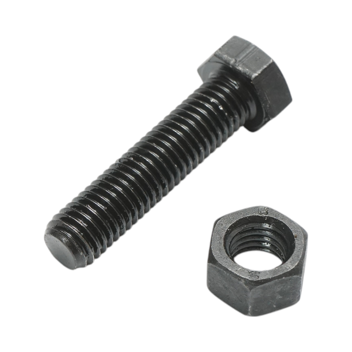 Surub cu piulita M12x50mm dinte central cupa JCB DISHG67