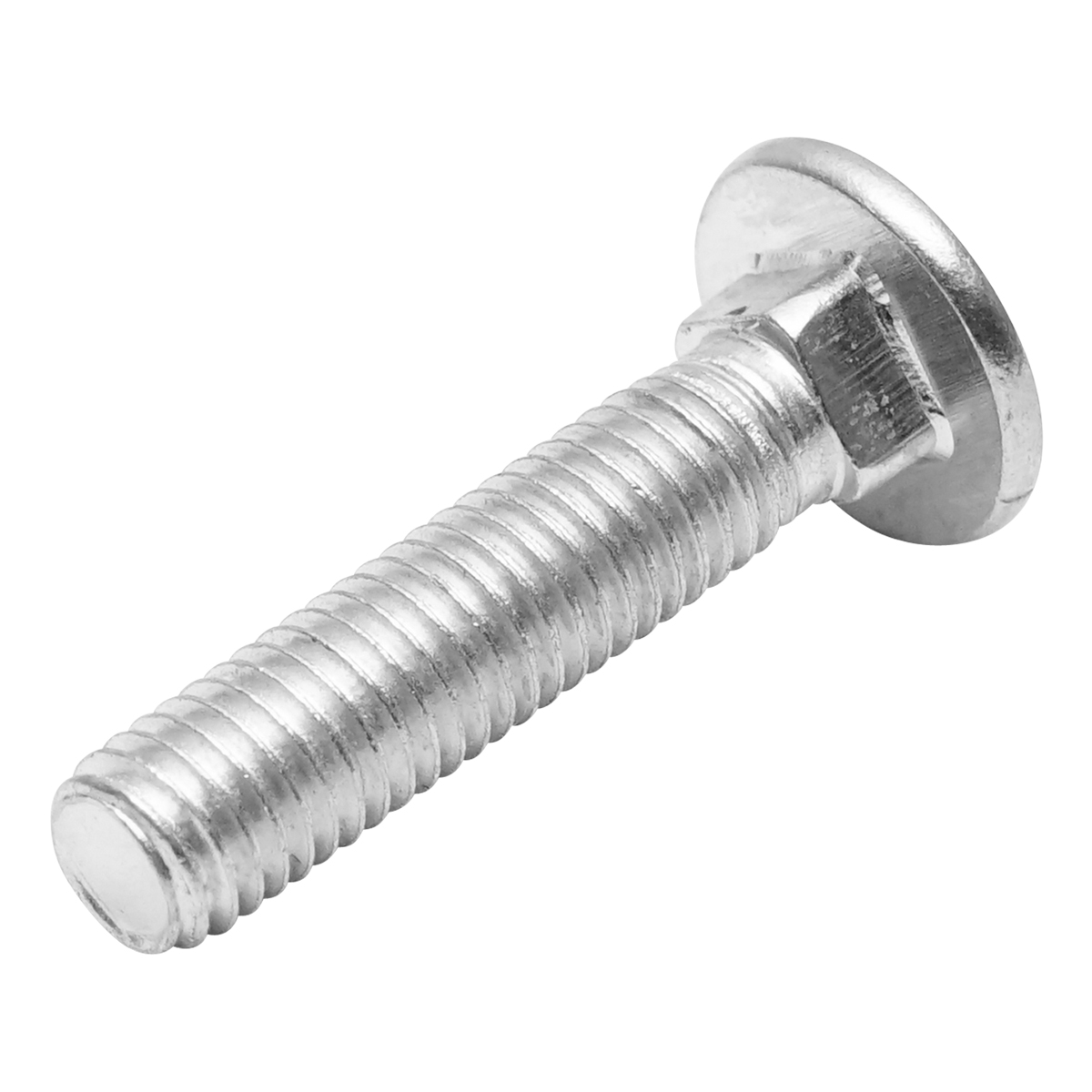 Set 50 buc surub zincat pentru plug DIN 603 M10x45mm - imagine 2