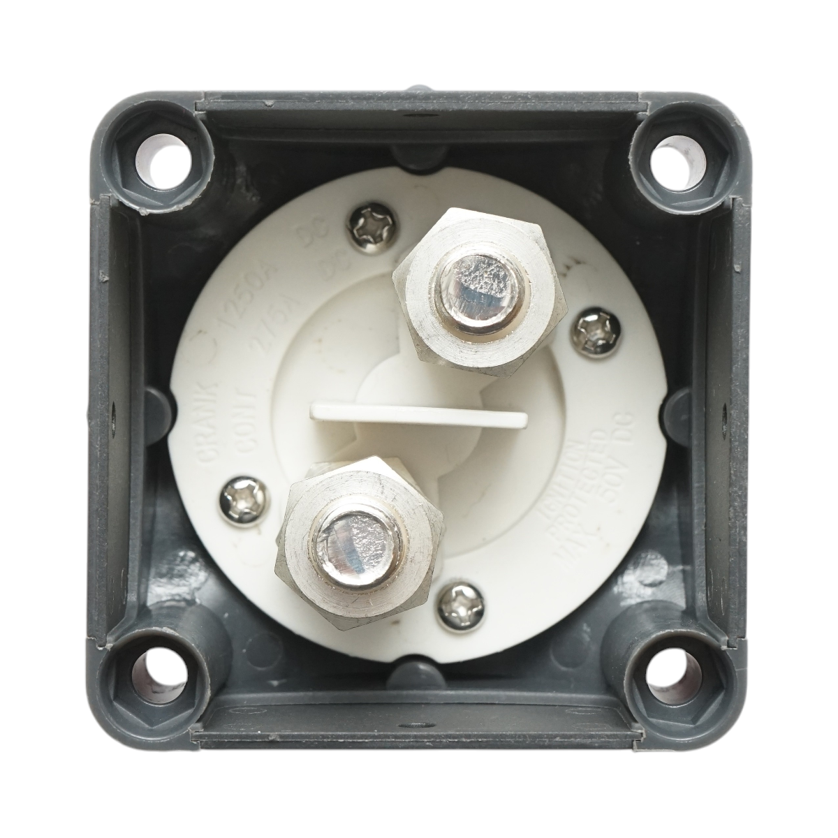 Intrerupator, comutator baterie Massey Ferguson 12/24V, 300A, 2 pini cod OEM VA420488 - imagine 5