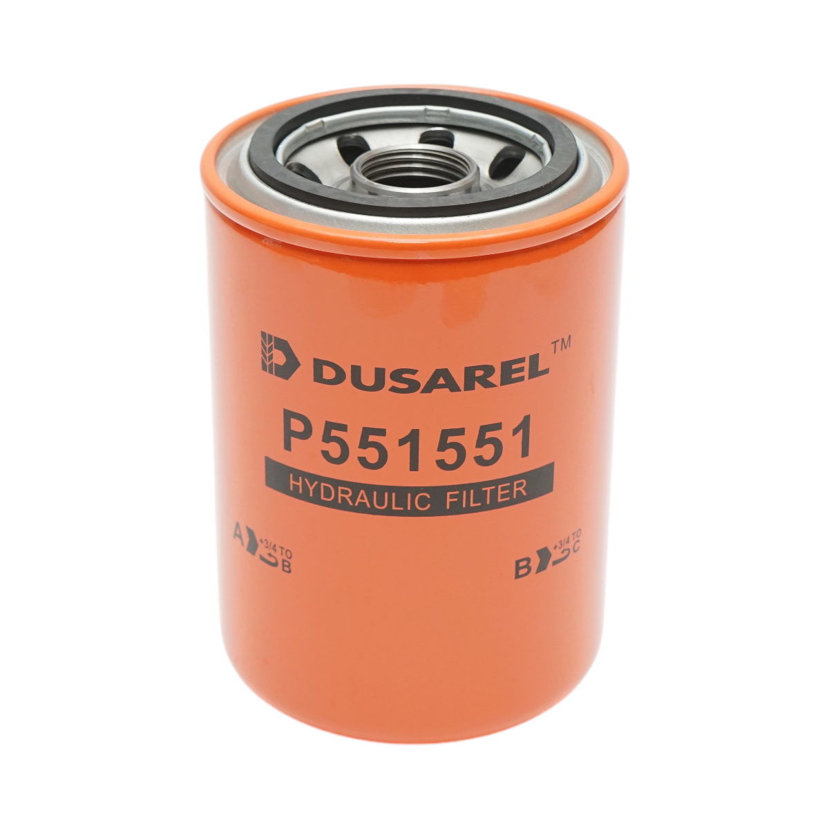 Filtru ulei hidraulic Case IH, New Holland, Ford, Caterpillar 71x93x136mm, filet 1-12 UNF cod OEM P551551