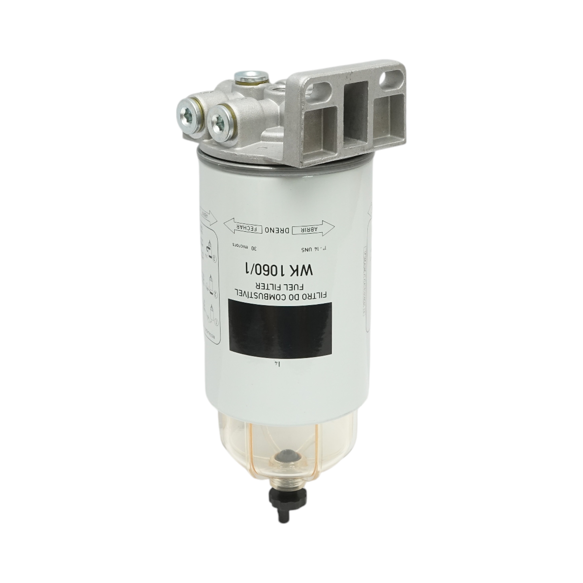 Filtru motorina cu separator apa Massey Ferguson cod OEM 4347206M3 - imagine 2