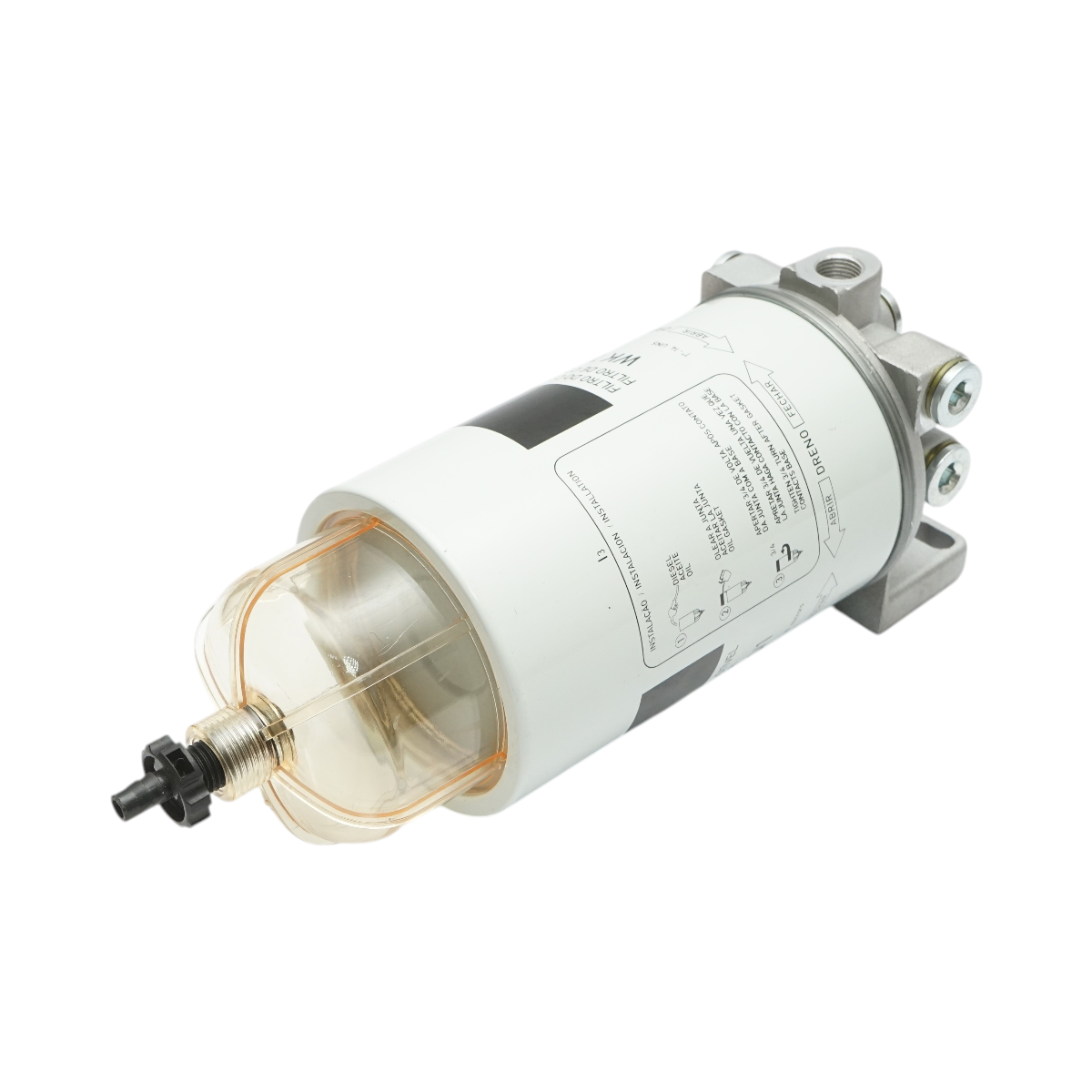 Filtru motorina cu separator apa Massey Ferguson cod OEM 4347206M3 - imagine 3