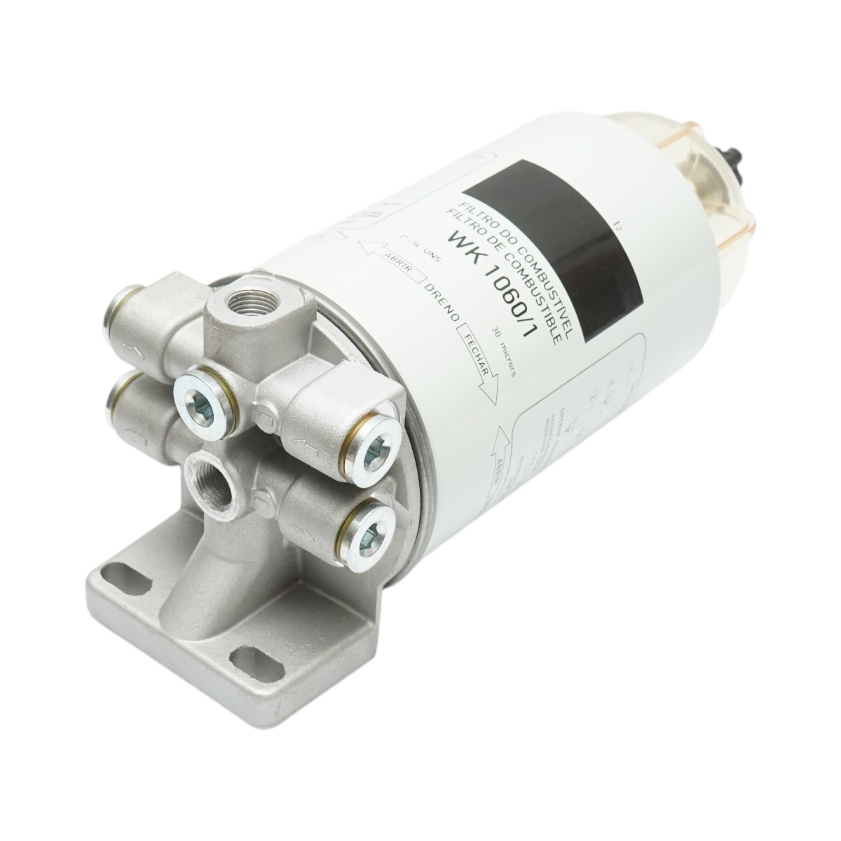 Filtru motorina cu separator apa Massey Ferguson cod OEM 4347206M3 - imagine 4