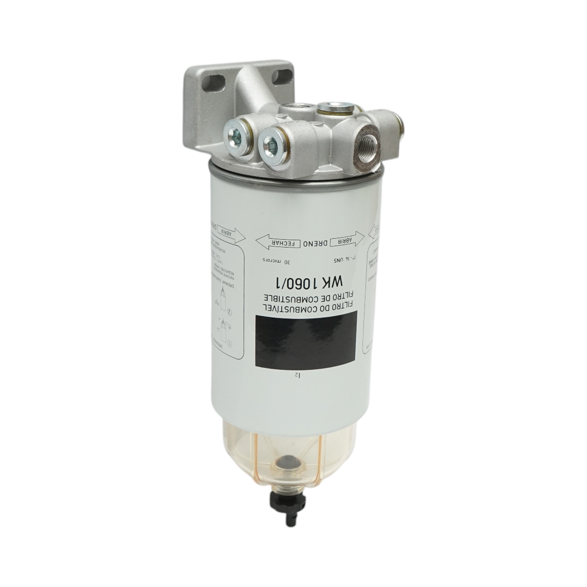 Filtru motorina cu separator apa Massey Ferguson cod OEM 4347206M3