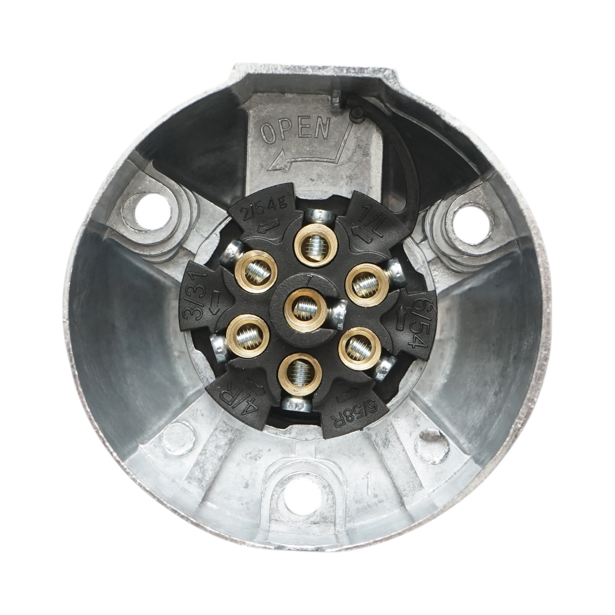 Priza remorca John Deere 12V, 7 pini cod OEM AZ13378, TM3004C Breckner Germany - imagine 4