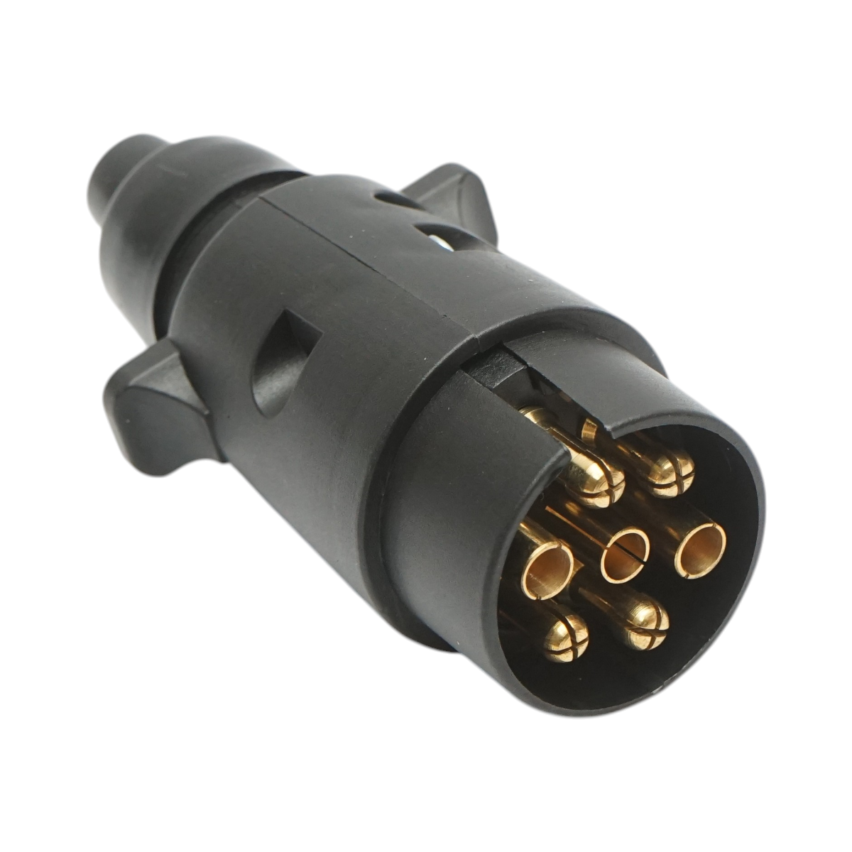 Priza remorca Massey Ferguson, New Holland 12V, 7 pini cod OEM 1427996M1 Breckner Germany - imagine 5