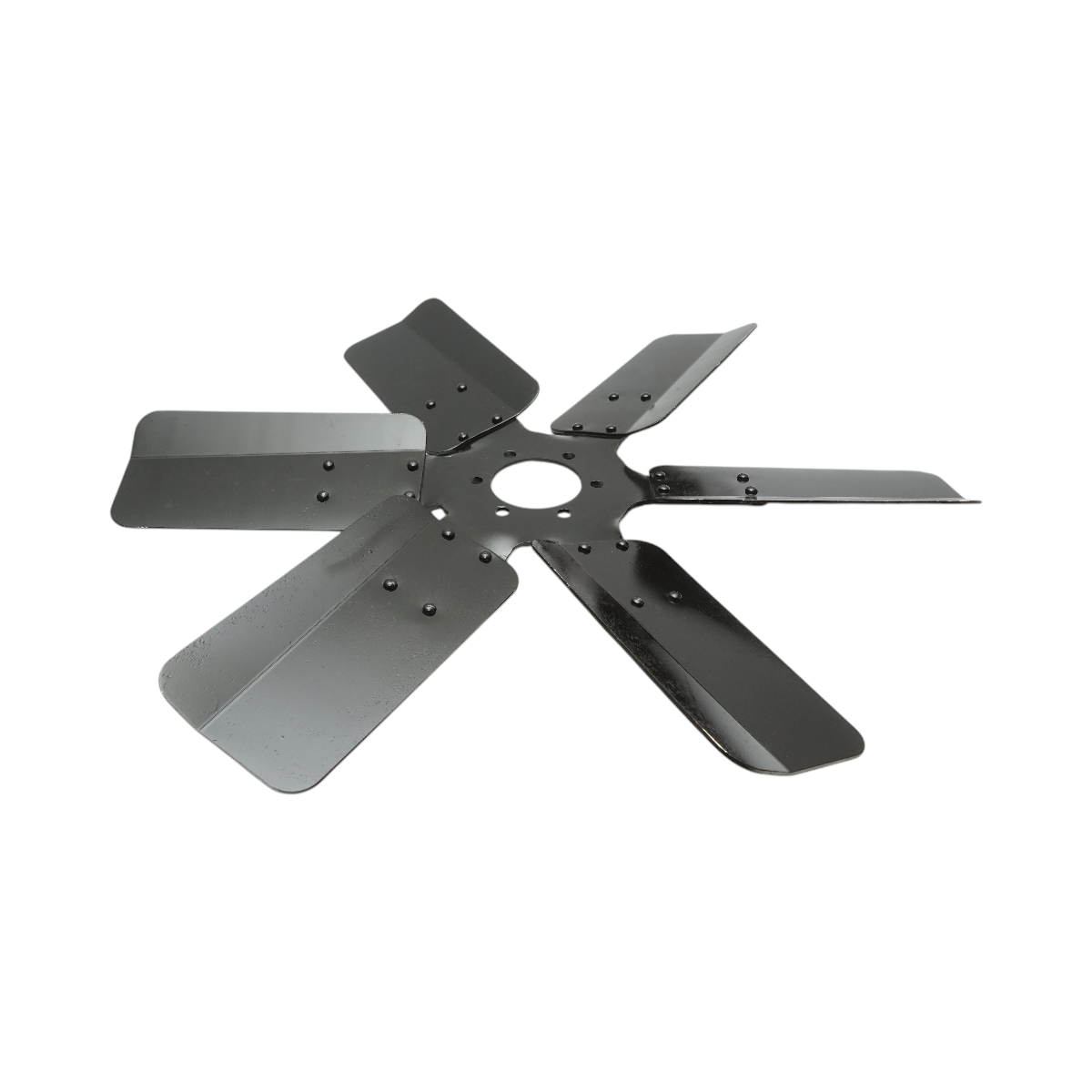 Elice ventilator metalica 6 palete combina New Holland 8060, 8070, 8080 cod OEM 419679 - imagine 4