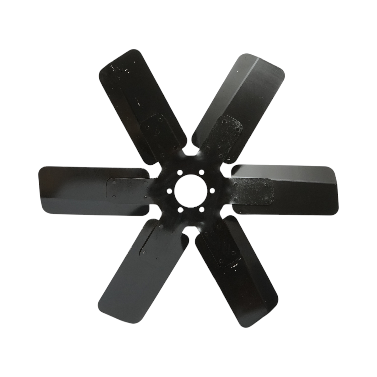 Elice ventilator metalica 6 palete combina New Holland 8060, 8070, 8080 cod OEM 419679 - imagine 2