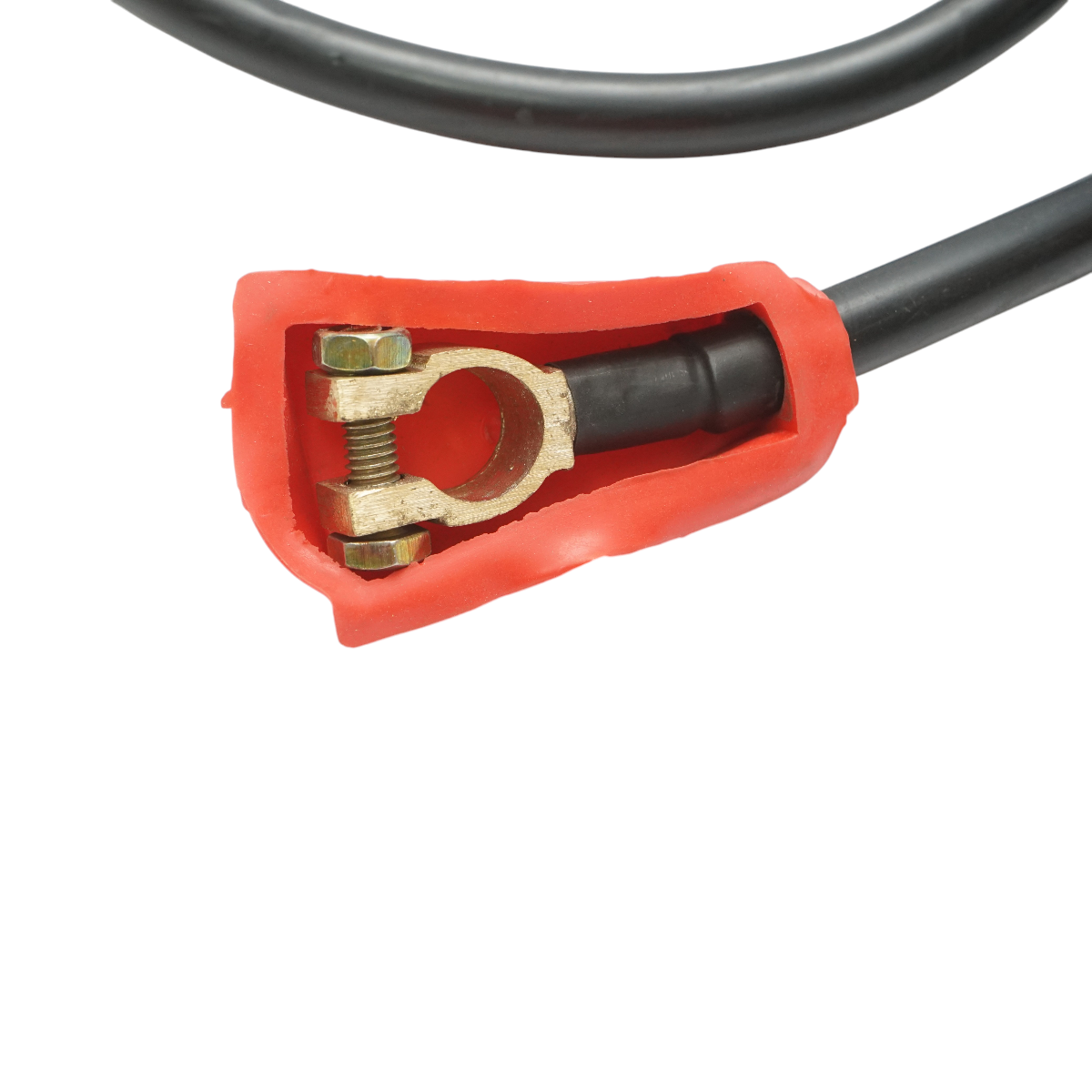 Borna baterie plus cu cablu 1220mm Massey Ferguson cod OEM 3614439M93, M923614439 - imagine 5