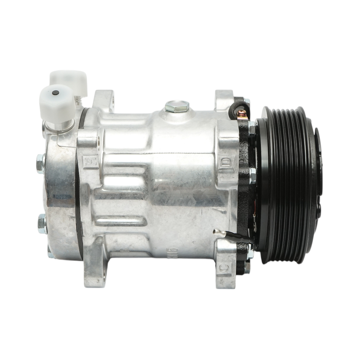 Compresor clima AC 12V Ford seria 40 cod OEM 84279787 - imagine 4