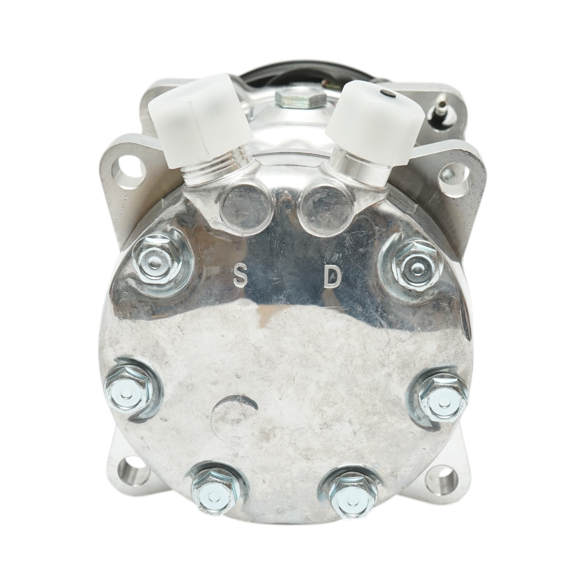 Compresor clima AC 12V Ford seria 40 cod OEM 84279787 - imagine 3