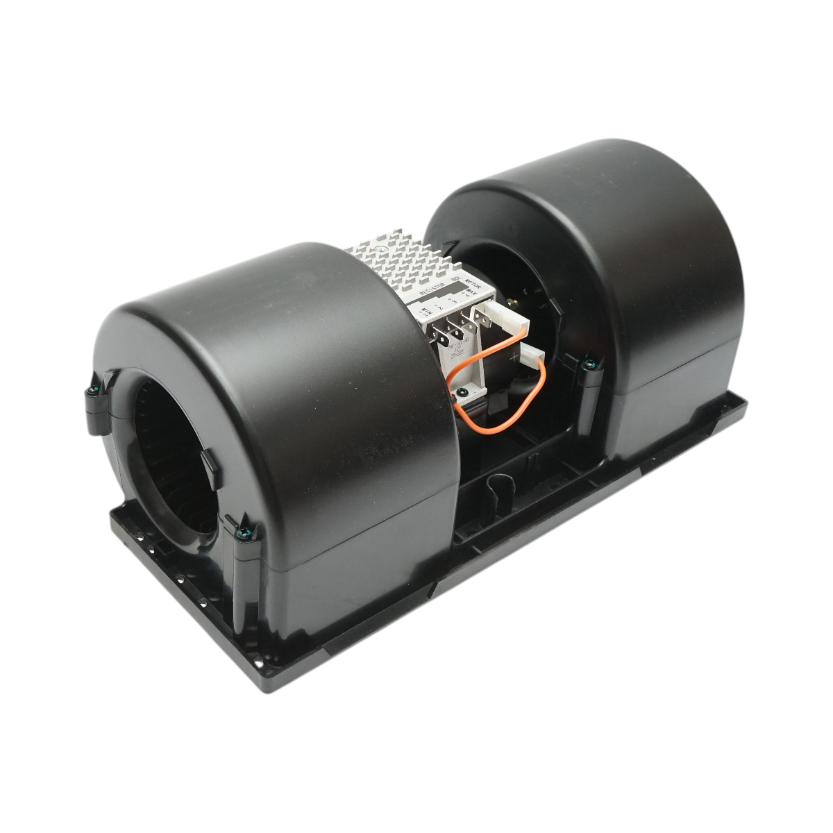 Ansamblu motor ventilator aeroterma cabina Case IH 174x375x189mm cod OEM 1977564C1 - imagine 2