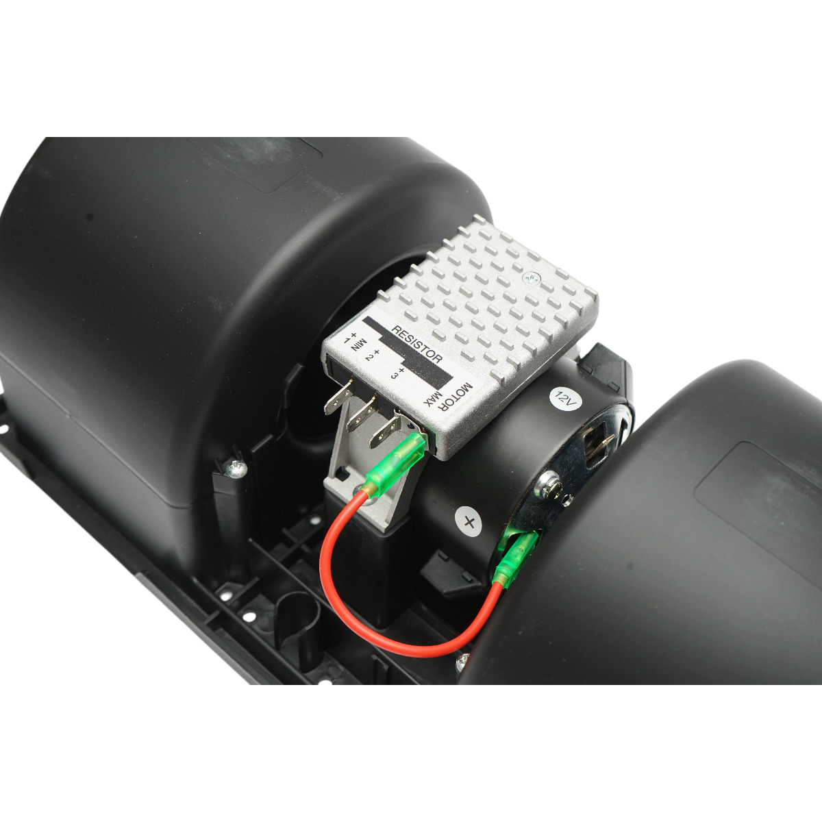 Ansamblu motor ventilator aeroterma cabina Massey Ferguson 349.3x165.1x139.7mm cod OEM 3478331M91 - imagine 7