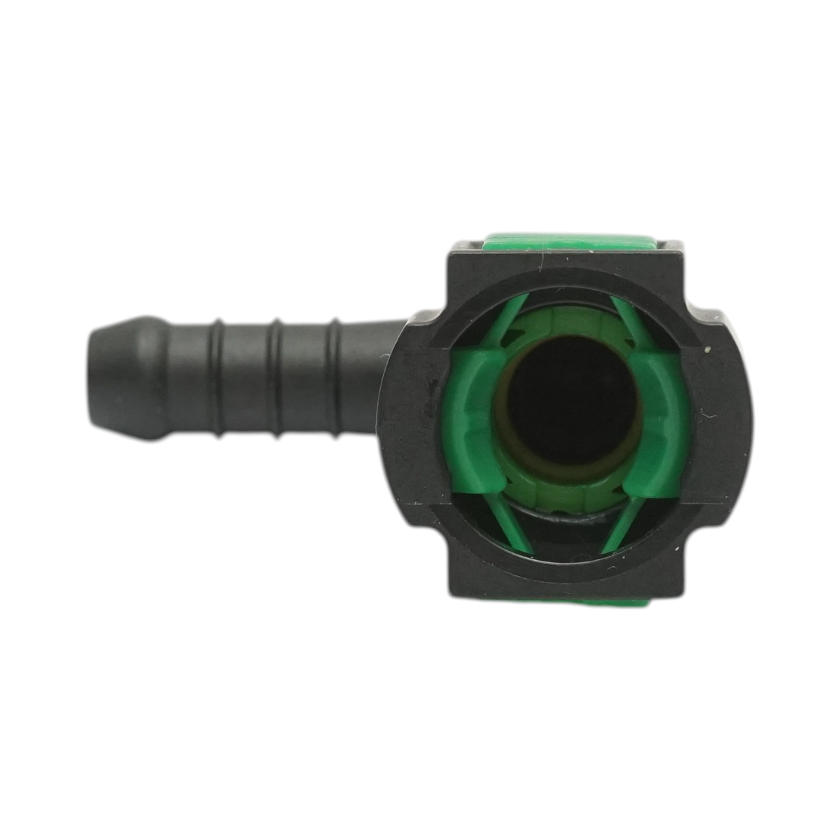 Conector conducta alimentare verde New Holland, Steyr, Case IH cod OEM 87489625 - imagine 4
