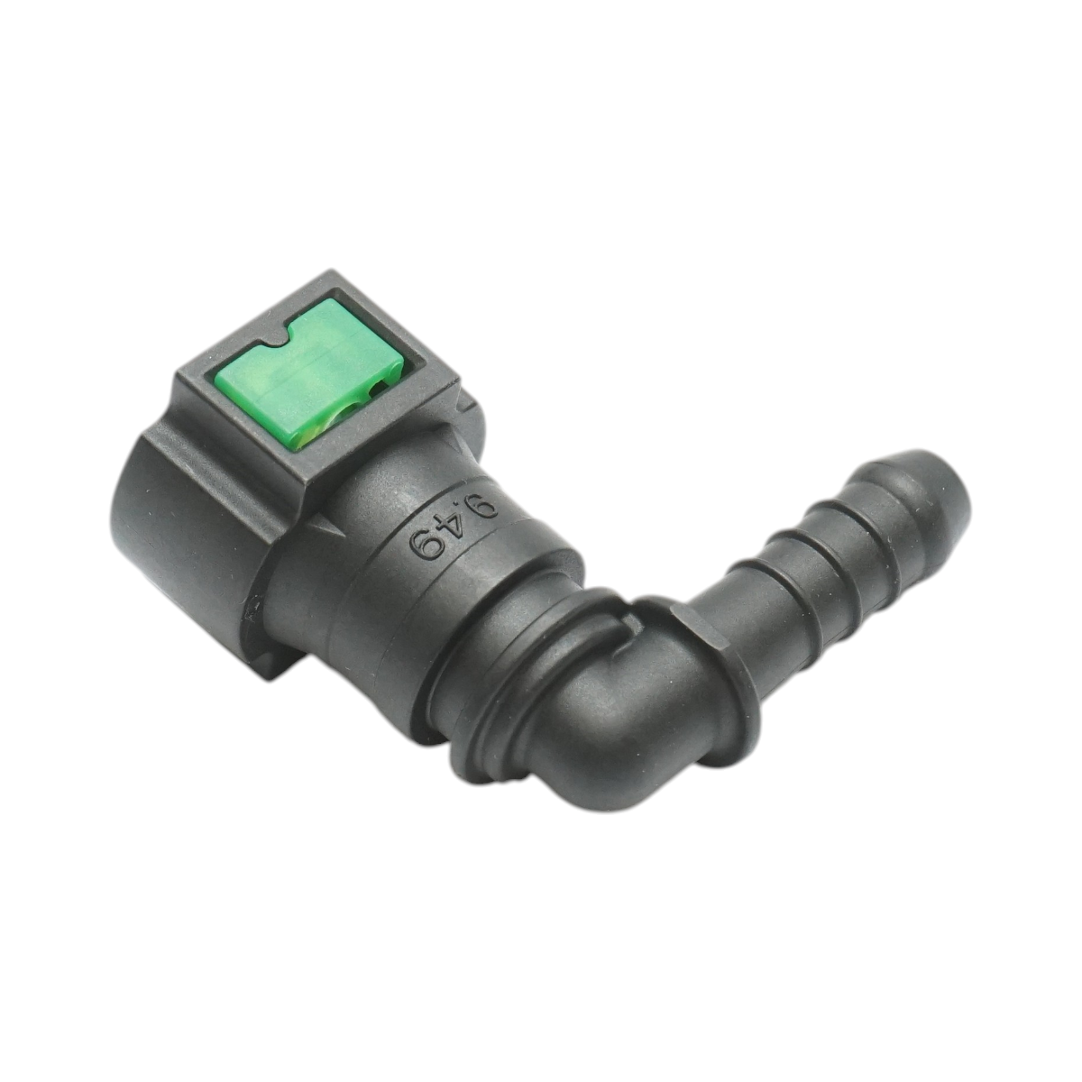 Conector conducta alimentare verde New Holland, Steyr, Case IH cod OEM 87489625 - imagine 2