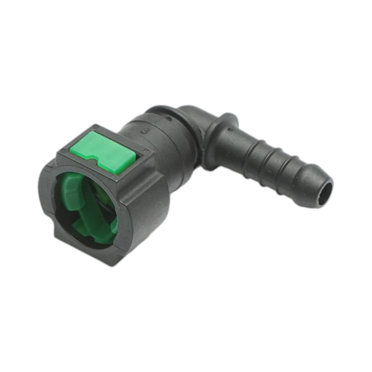 Conector conducta alimentare verde New Holland, Steyr, Case IH cod OEM 87489625 - imagine 3