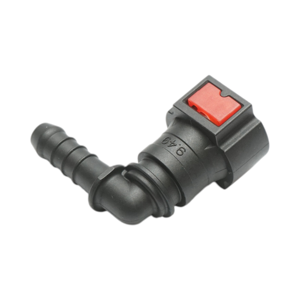 Conector conducta alimentare rosu New Holland, Steyr, Case IH cod OEM 87489624 - imagine 2