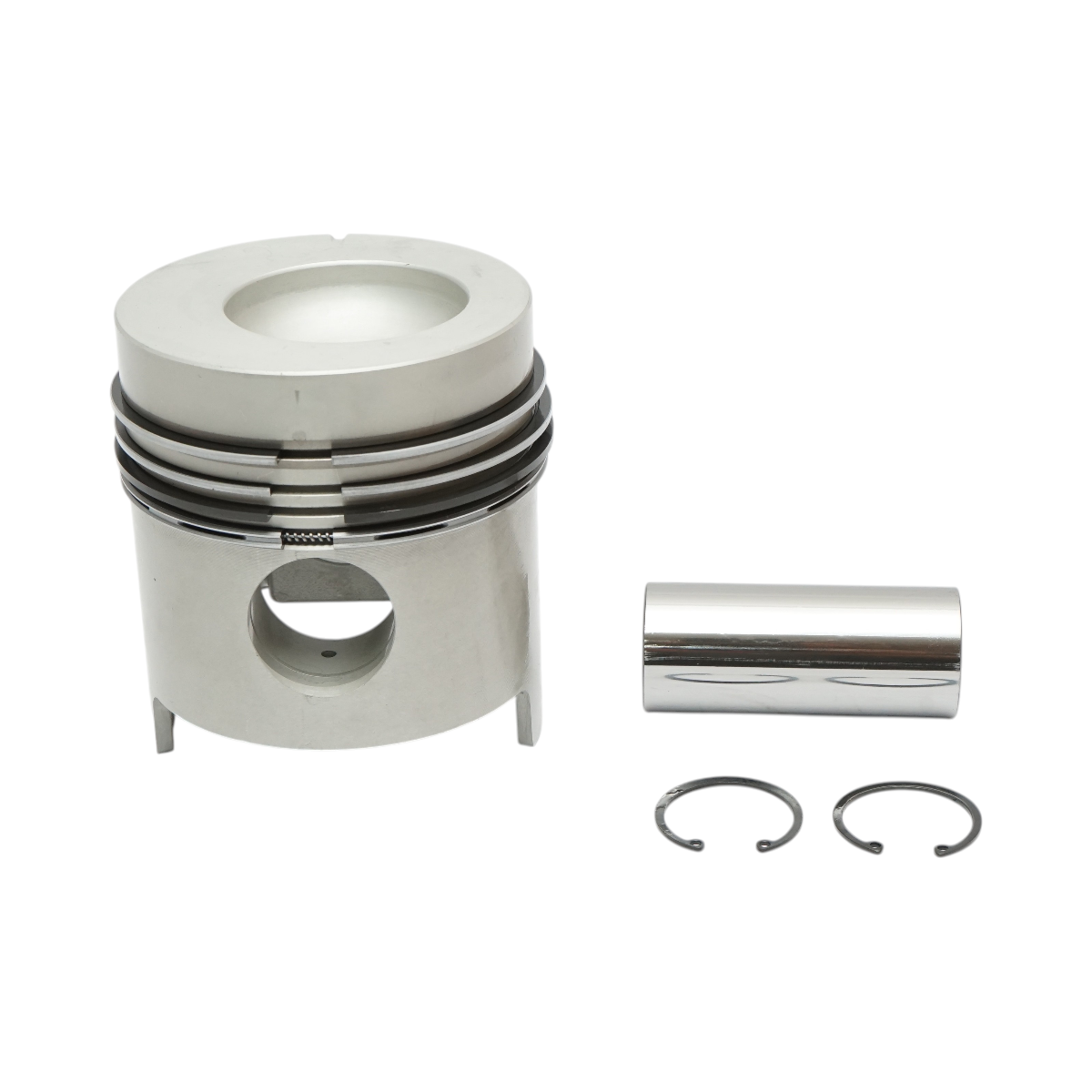 Piston motor complet Ford, New Holland 111.78mm echipat cu segmenti, bolt 38.1mm si sigurante cod OEM C7NN6108V, D2NN6108N, D4NN6108AA, S65820, S67001, 81817183, 81827181, 81846014, 83960615