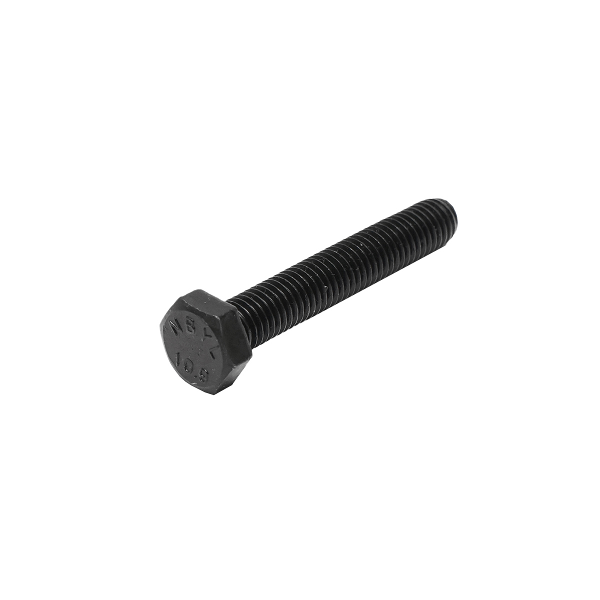 Surub negru cu cap hexagonal DIN 933 M10x60 G10.9 100 buc/punga - imagine 3