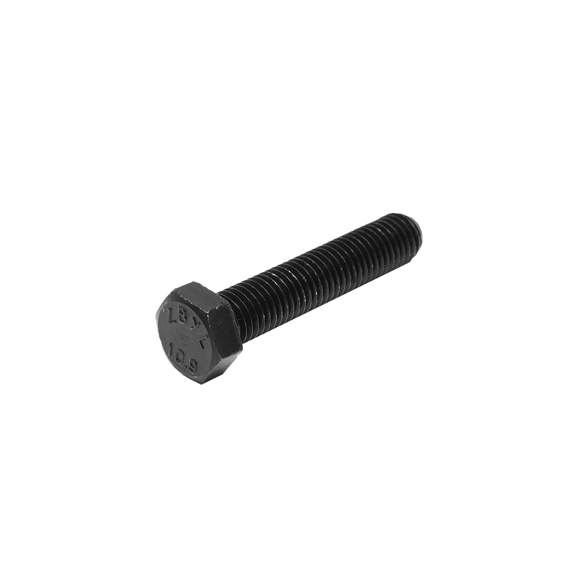 Surub negru cu cap hexagonal DIN 933 M14x70 G10.9 50 buc/punga - imagine 3