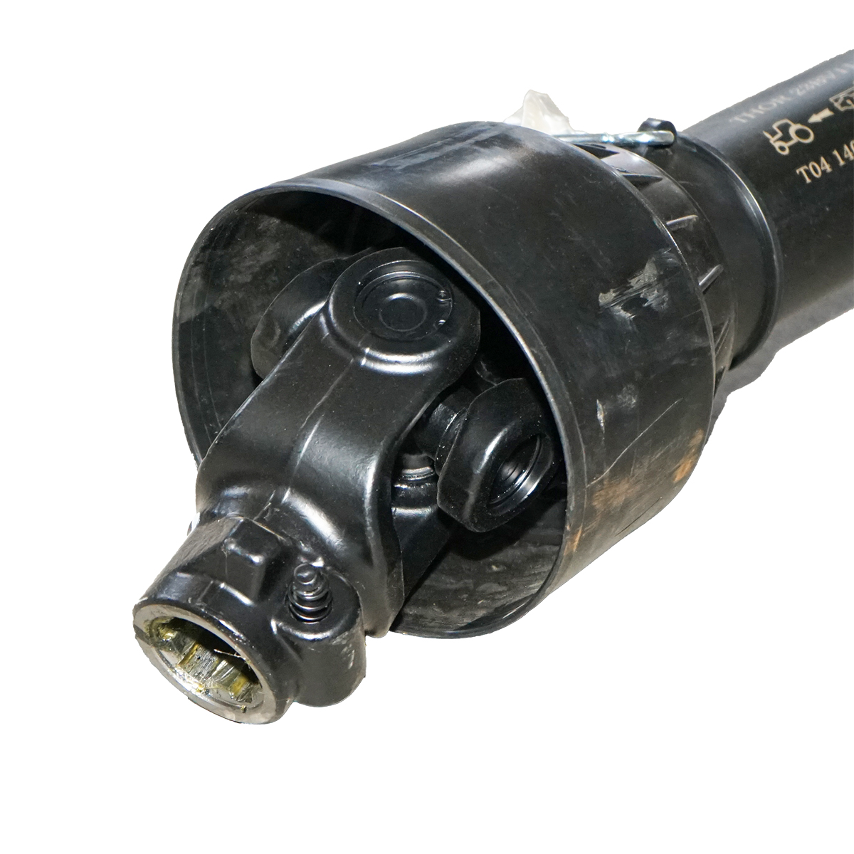Cardan 1400 mm T4 cruce 27x74,6 (teava triunghiulara) 1 3/8 Z=6 - imagine 4