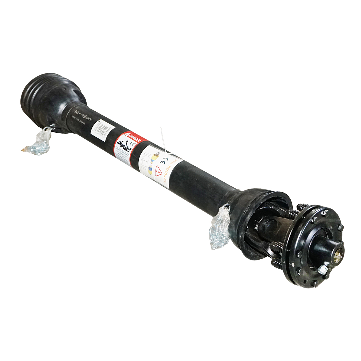 Cardan 1400 mm S9 T9 cu ambreiaj compus din 2 discuri cruce 41x108 (teava stea) 1 3/8 Z=6 - imagine 2