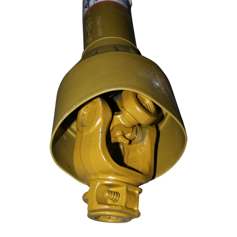 Cardan 1000 mm S6 T6 cu ambreiaj compus din 2 discuri cruce 30,2x92 (teava stea) 1 3/8 Z=6 freza - imagine 2