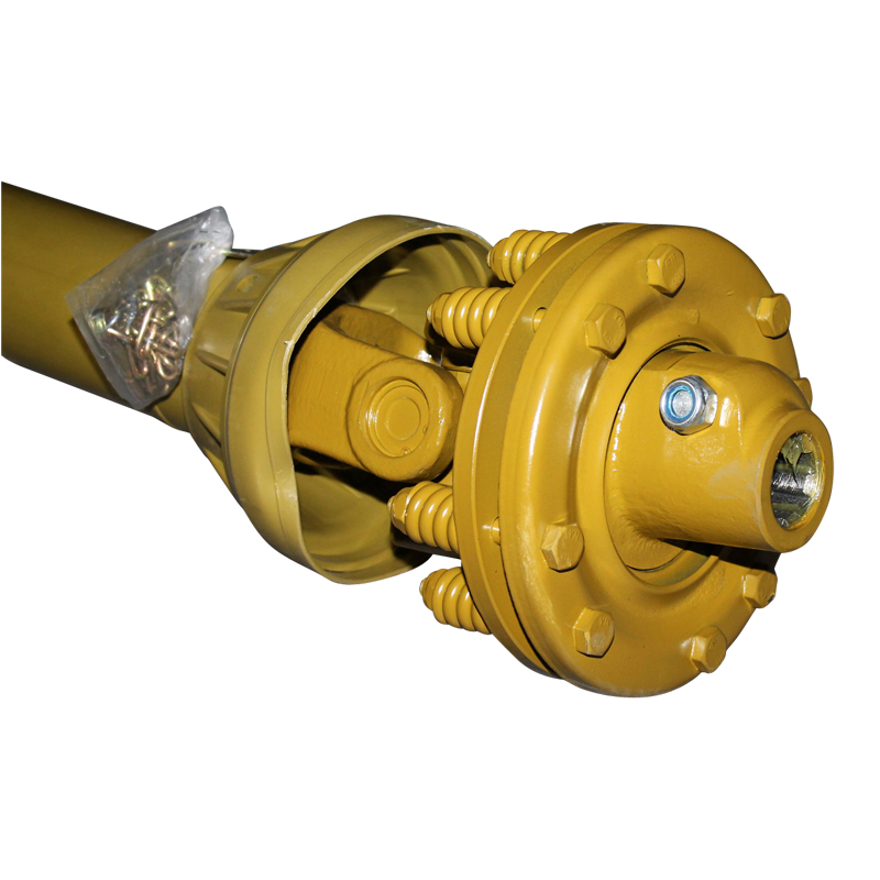 Cardan 1000 mm S6 T6 cu ambreiaj compus din 2 discuri cruce 30,2x92 (teava stea) 1 3/8 Z=6 freza - imagine 4