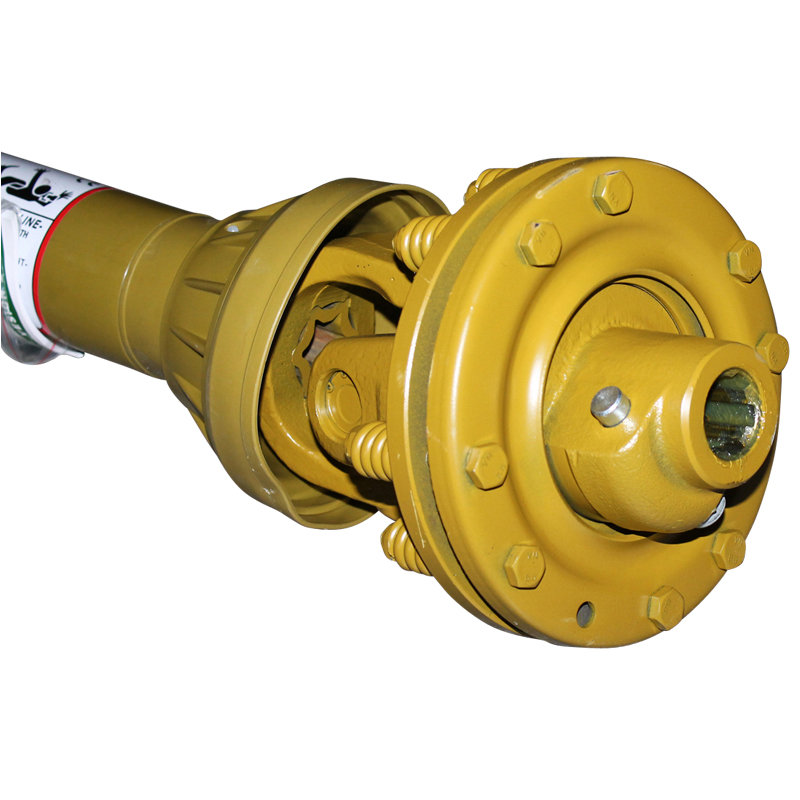 Cardan 850 mm S7 T7 cu ambreiaj compus din 2 discuri cruce 30,2x106,5 (teava stea) 1 3/8 Z=6 freza - imagine 2