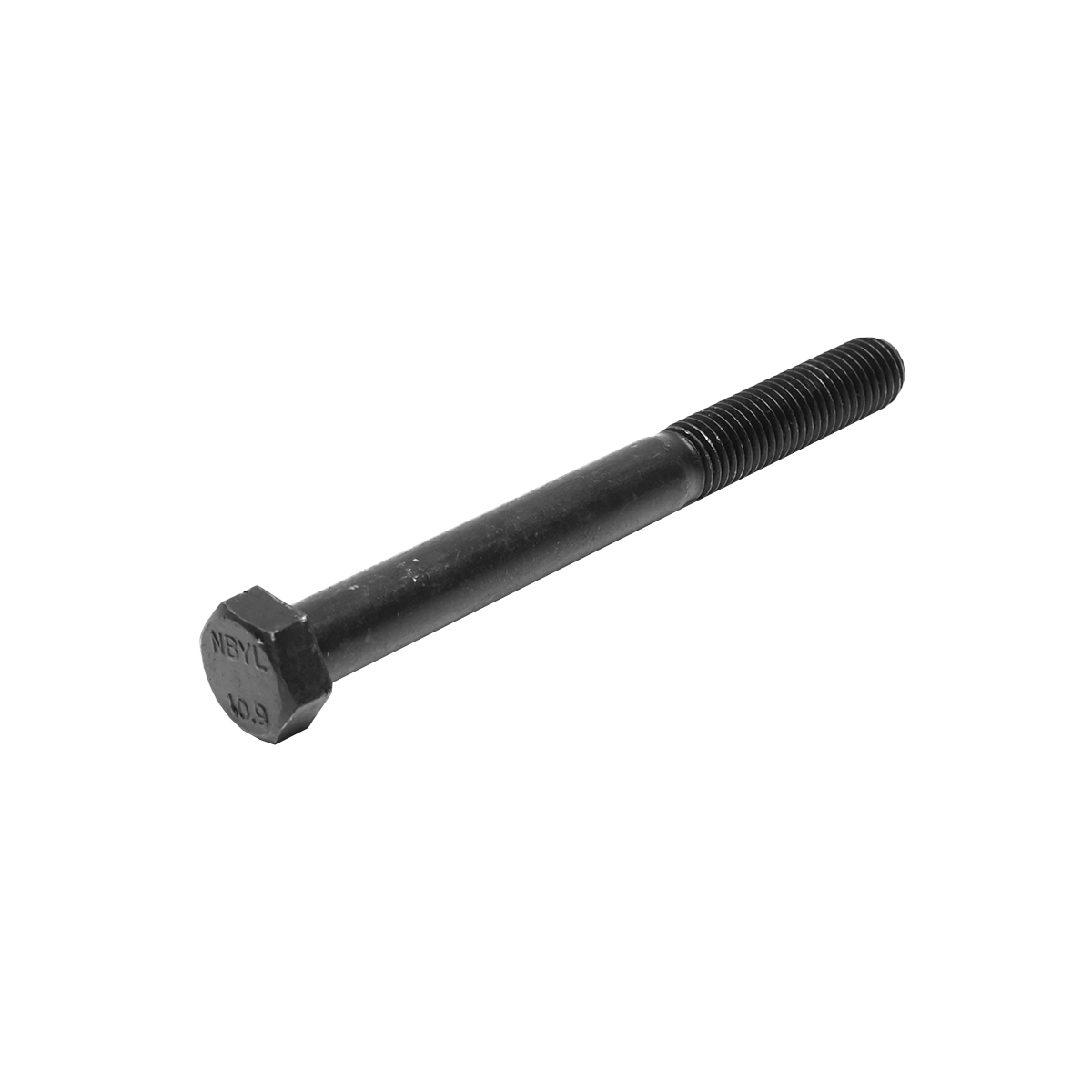 Surub negru cu cap hexagonal DIN 931 M18x180 G10.9 25 buc/punga - imagine 3