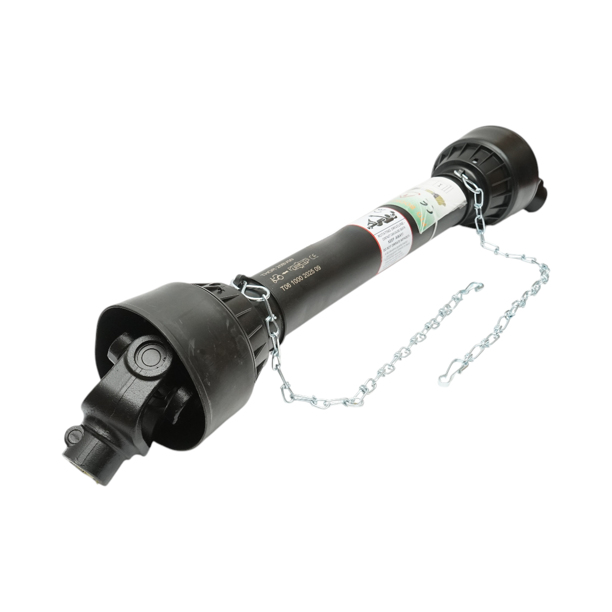 Cardan 1000 mm T6 cruce 30,2x92 (teava triunghiulara) 1 3/8 Z=6 freza - imagine 3