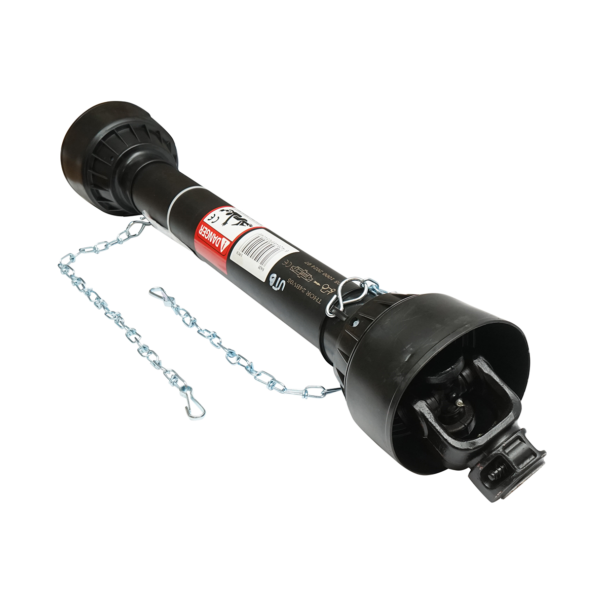 Cardan 1000 mm T5 cruce 30,2x80 (teava triunghiulara) 1 3/8 Z=6 tocatoare - imagine 3