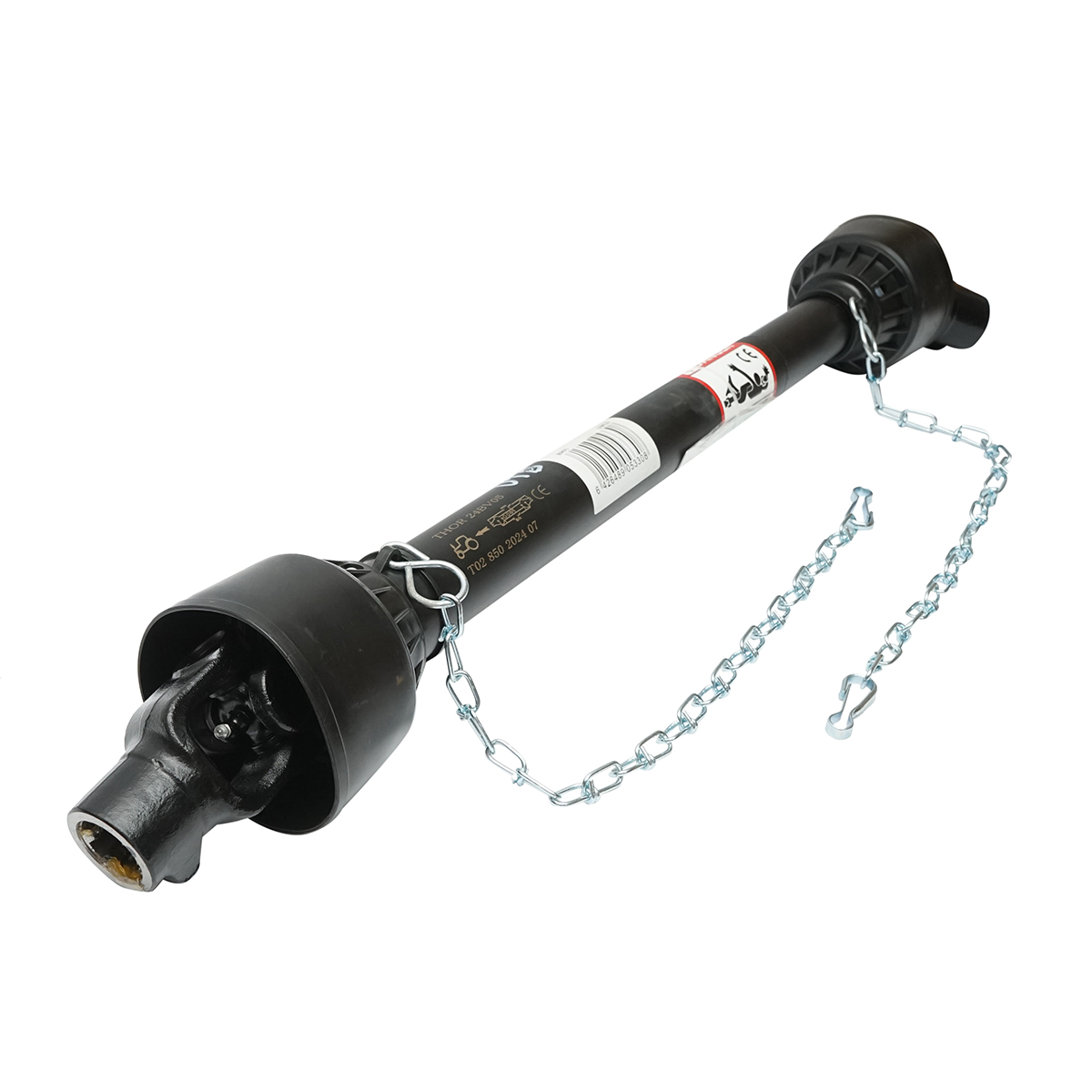 Cardan 850 mm T2 cruce 23,8x61,3 (teava triunghiulara) 1 3/8 Z=6 - imagine 2