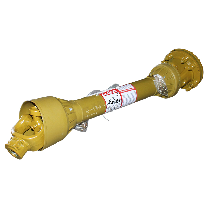 Cardan 1000 mm S7 T7 cu ambreiaj compus din 2 discuri cruce 30,2x106,5 (teava stea) 1 3/8 Z=6 freza - imagine 2