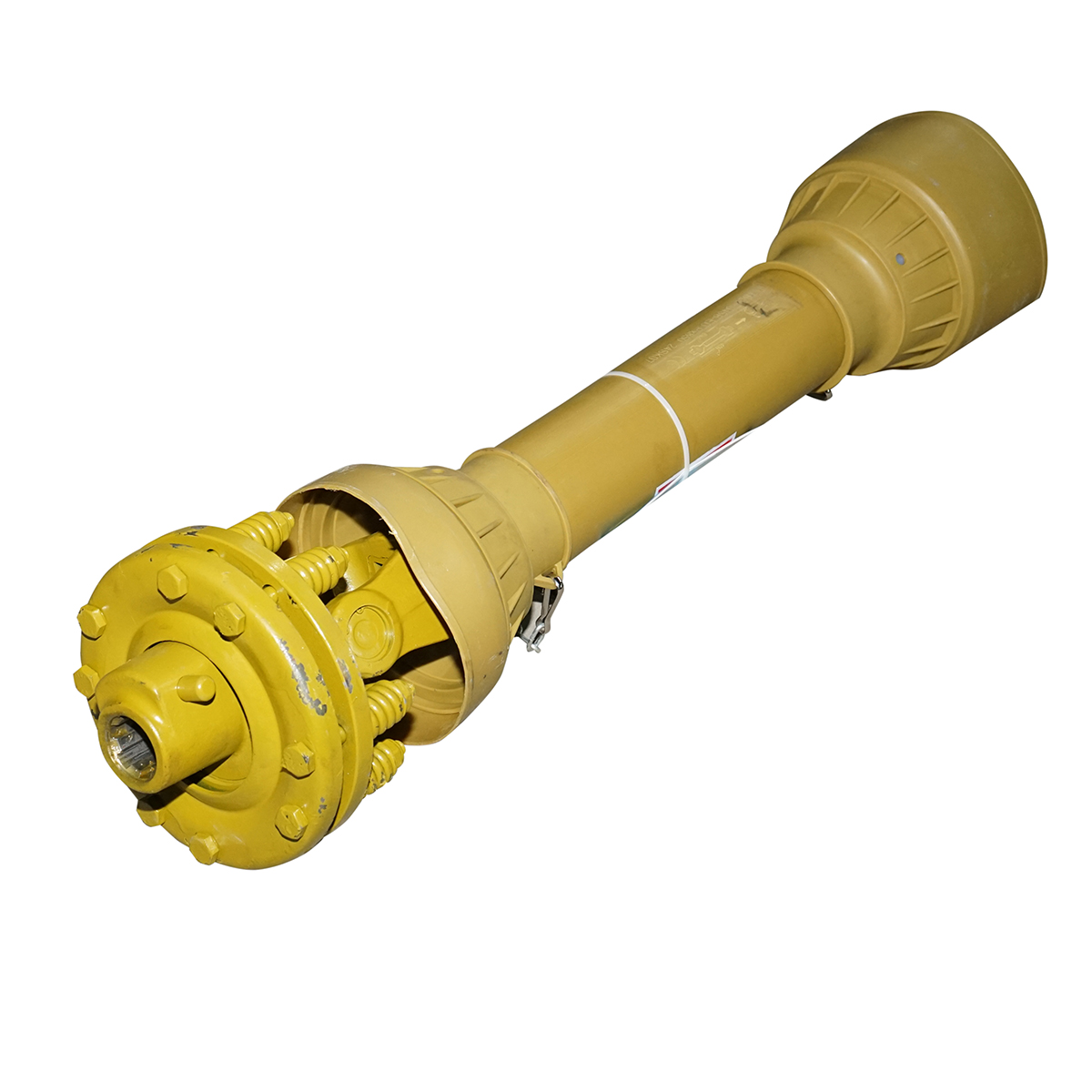 Cardan 850 mm T5 cu ambreiaj compus din 2 discuri cruce 30,2x80 (teava triunghiulara) 1 3/8 Z=6 - imagine 2