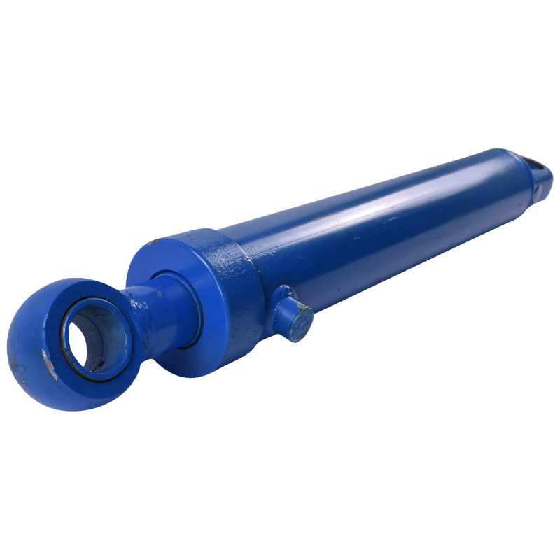 Cilindru hidraulic plug reversibil 92x80x50x710x400 cu racord hidraulic fi18 - imagine 2