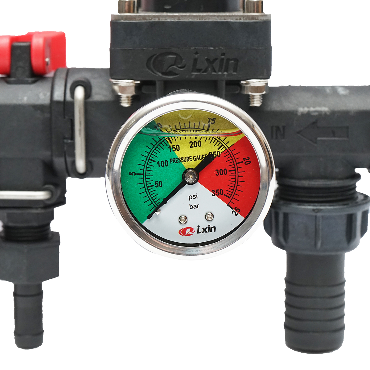 Distribuitor cu 4 cai si manometru cu glicerina pentru erbicidator - imagine 5