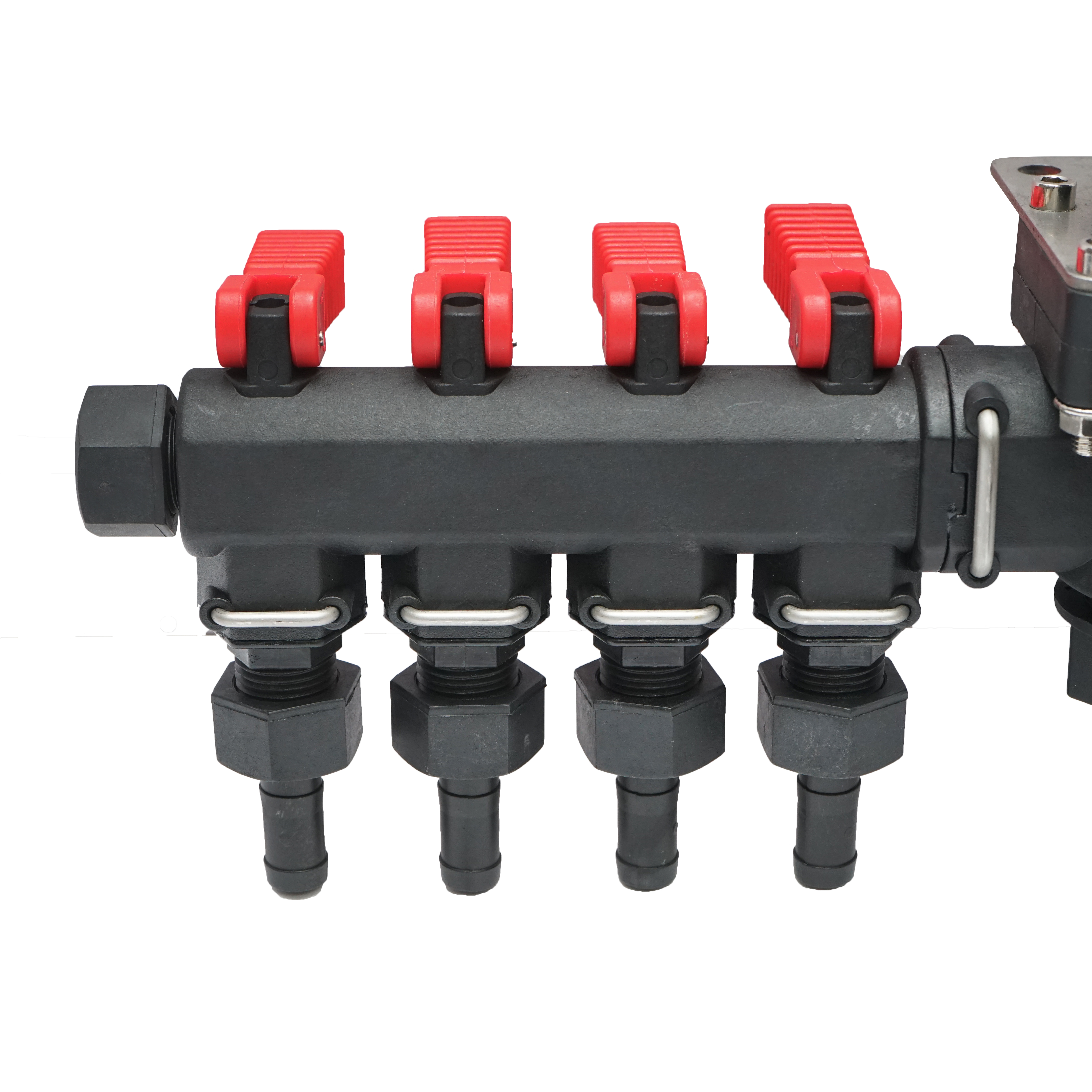 Distribuitor cu 4 cai si manometru cu glicerina pentru erbicidator - imagine 4