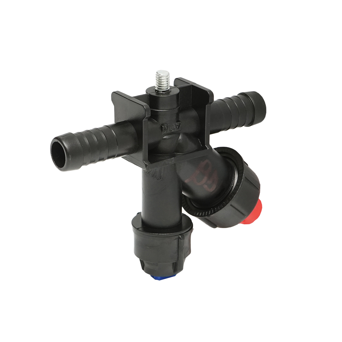 Stropitor complet intermediar cu o diuza si un picurator pentru instalatie erbicidator - imagine 2