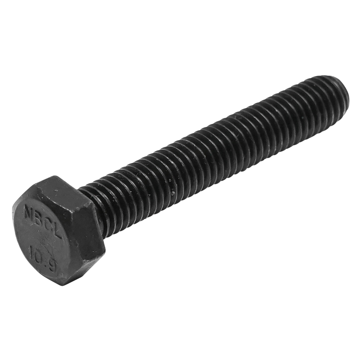 Surub negru cu cap hexagonal DIN 933 M8x50 G10.9 200 buc/punga - imagine 3