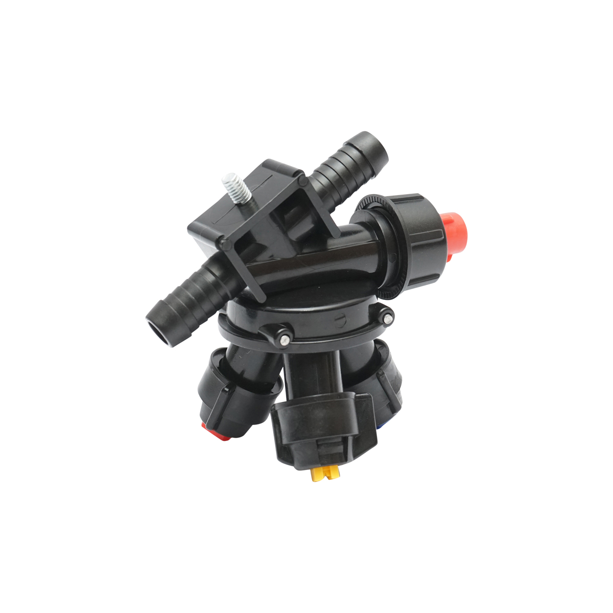 Stropitor complet intermediar cu 3 diuze si un picurator pentru instalatie erbicidator - imagine 5