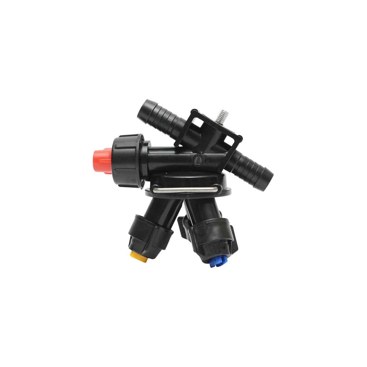 Stropitor complet intermediar cu 3 diuze si un picurator pentru instalatie erbicidator - imagine 4