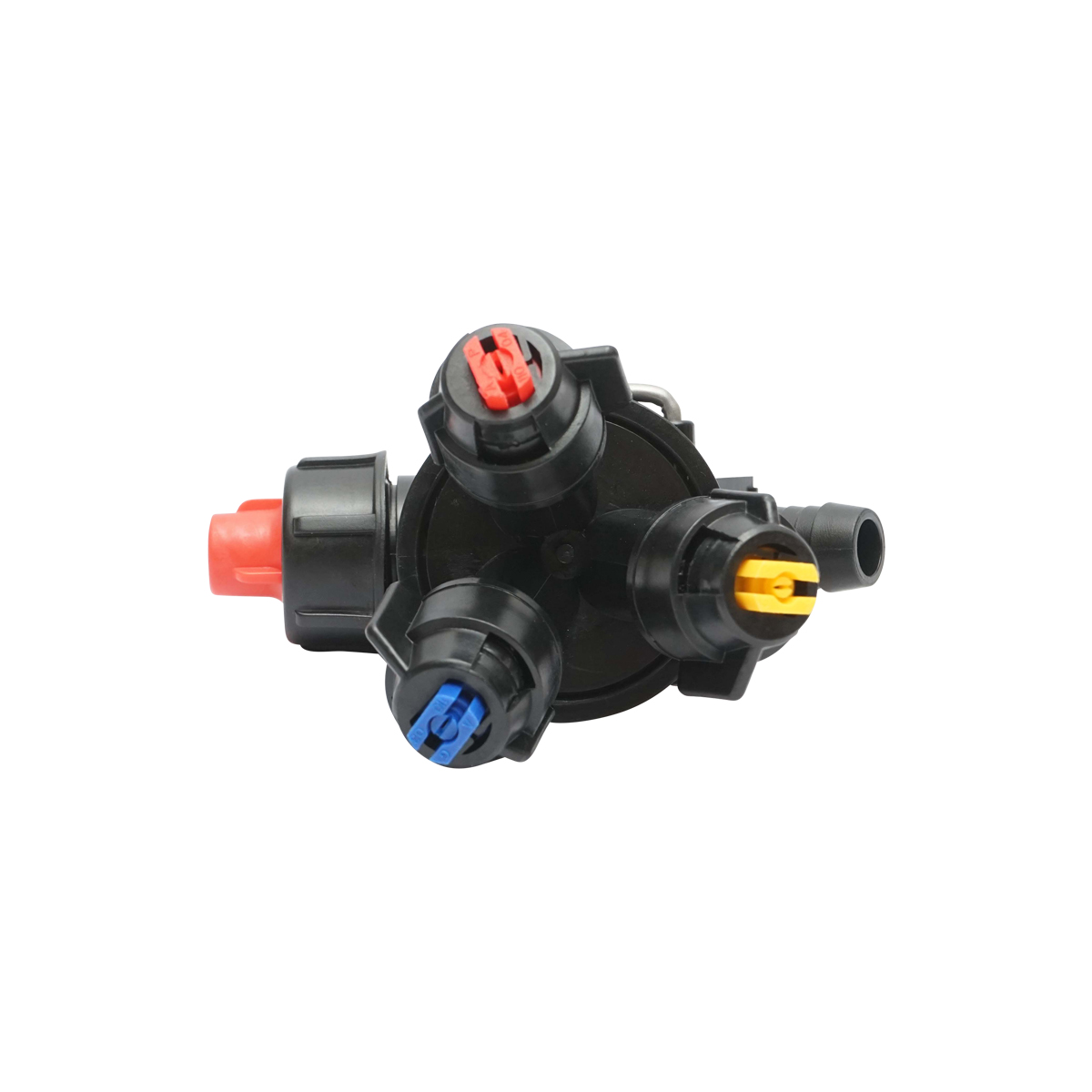 Stropitor complet de capat cu 3 diuze si un picurator pentru instalatie erbicidator