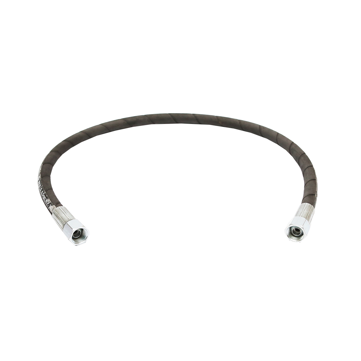 Furtun presiune 2SN DN10 sertizat cu capete fixate hidraulic L = 1000 mm (Reductie M20X20) - imagine 2