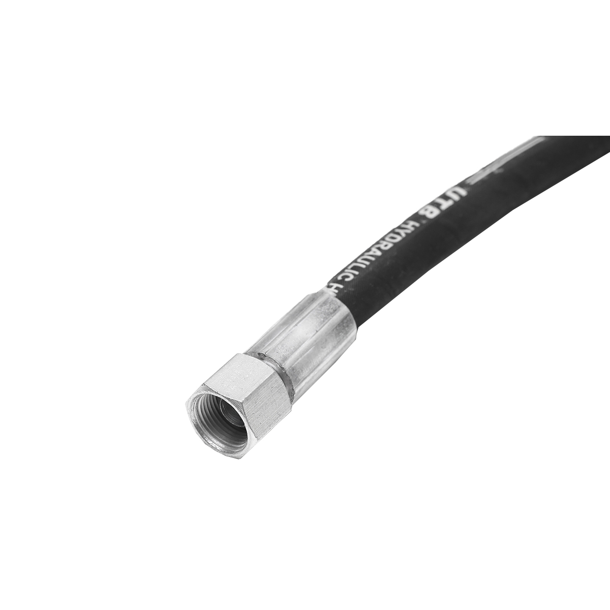 Furtun presiune 2SN DN10 sertizat cu capete fixate hidraulic L=1500mm M20 - imagine 3